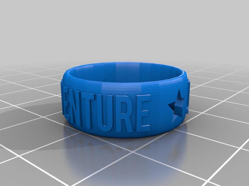 JoJo's Bizarre Adventure Ring (Round)