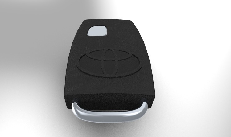 Toyota key replacement shell