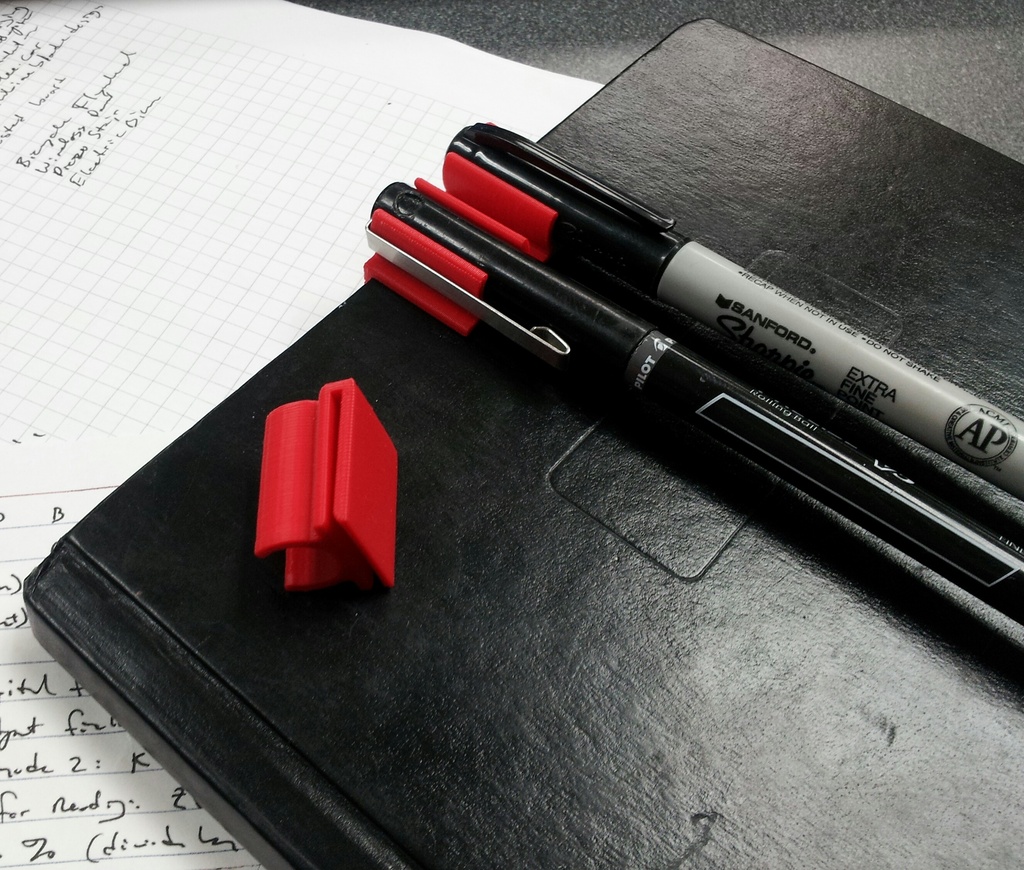 Book Cover Pen Holder