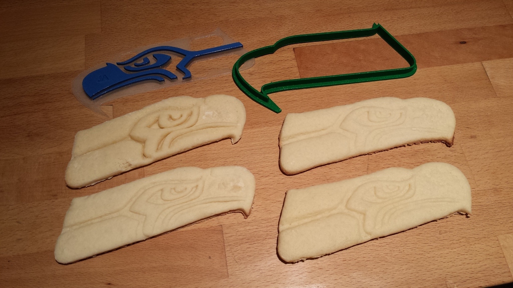 Seahawks Logo Cookie Cutter