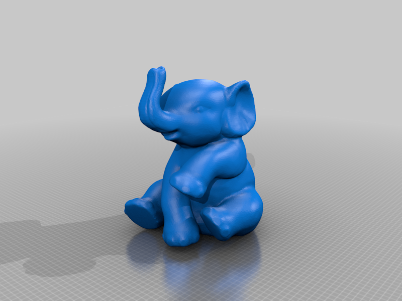Sitting Elephant