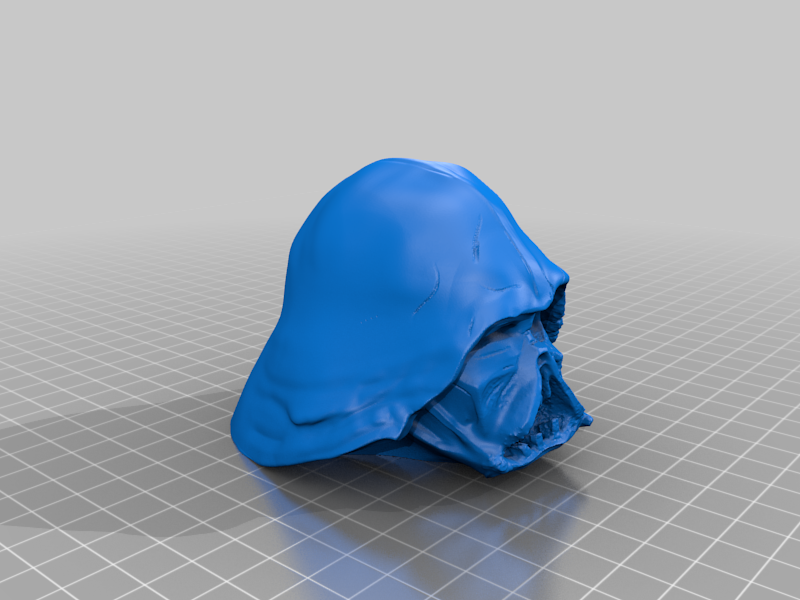 Darth Vader Melted Mask (in mm)