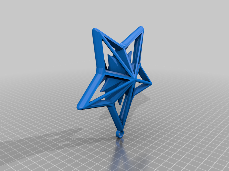 Christmas Star , Etoile sapin anneaux
