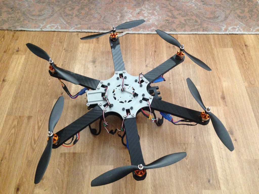 Hewball's HexaCopter FPV Variant