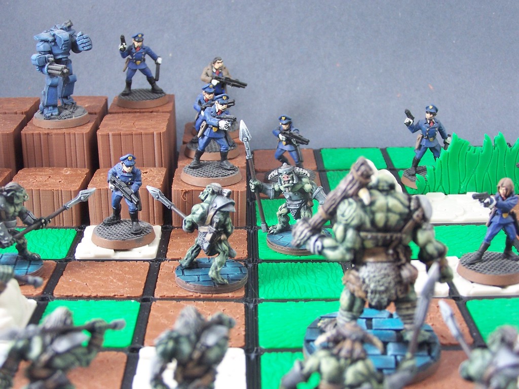 Modular Heroic-Scale Terrain System