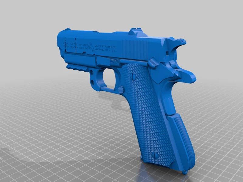 ARMY R45 Detonics & 1911 Rail test