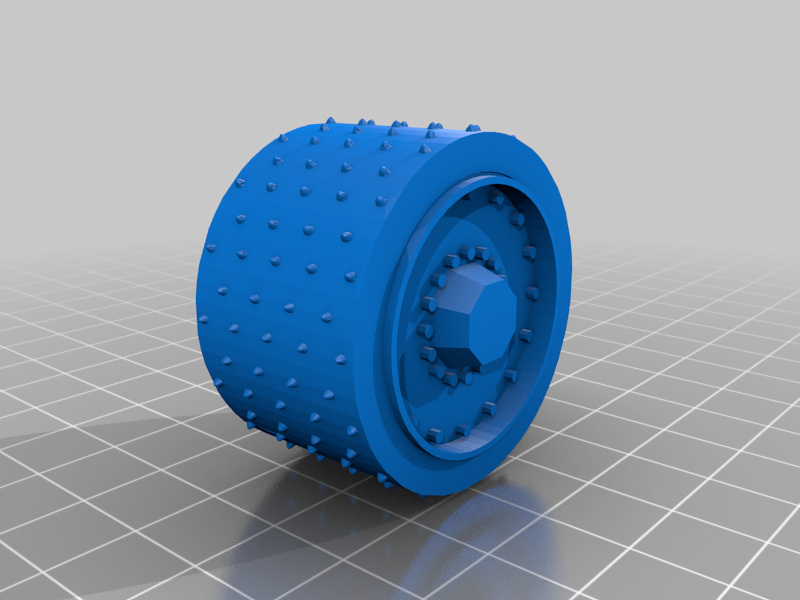 Alternative wheels for ork half track