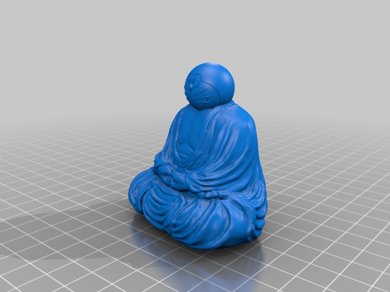 Doraemon Buddha