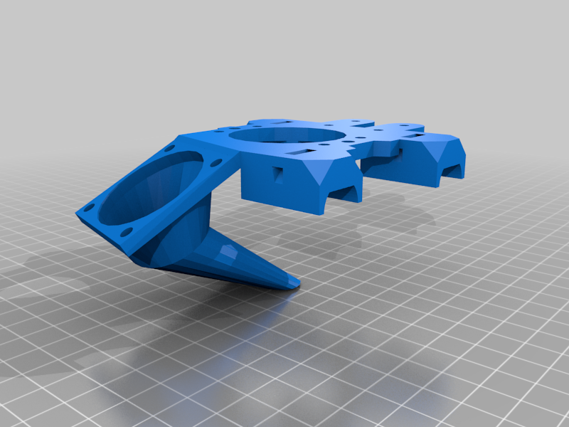 prusa mendal carriage with 30mm fan mount