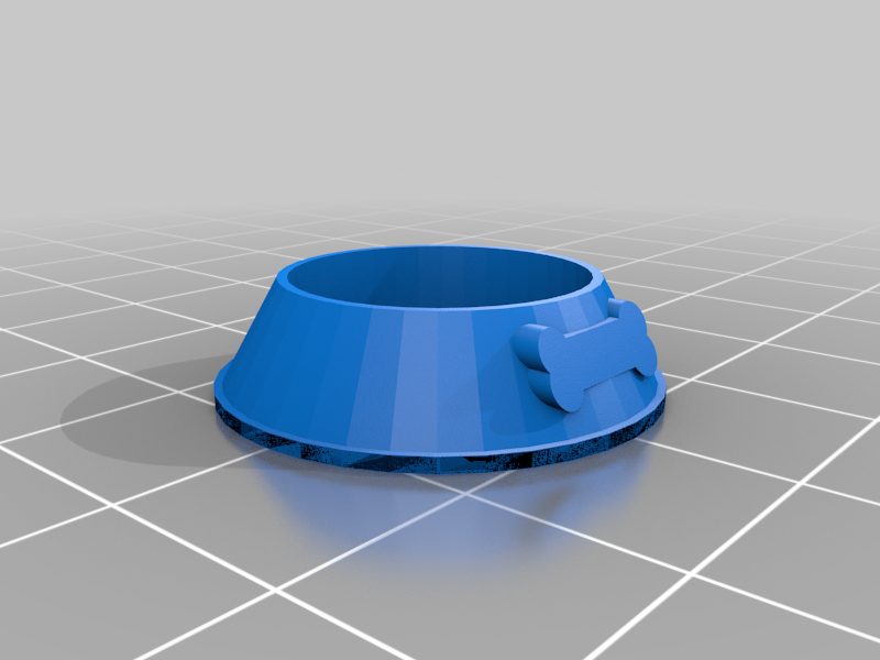 Dog's mini food bowl