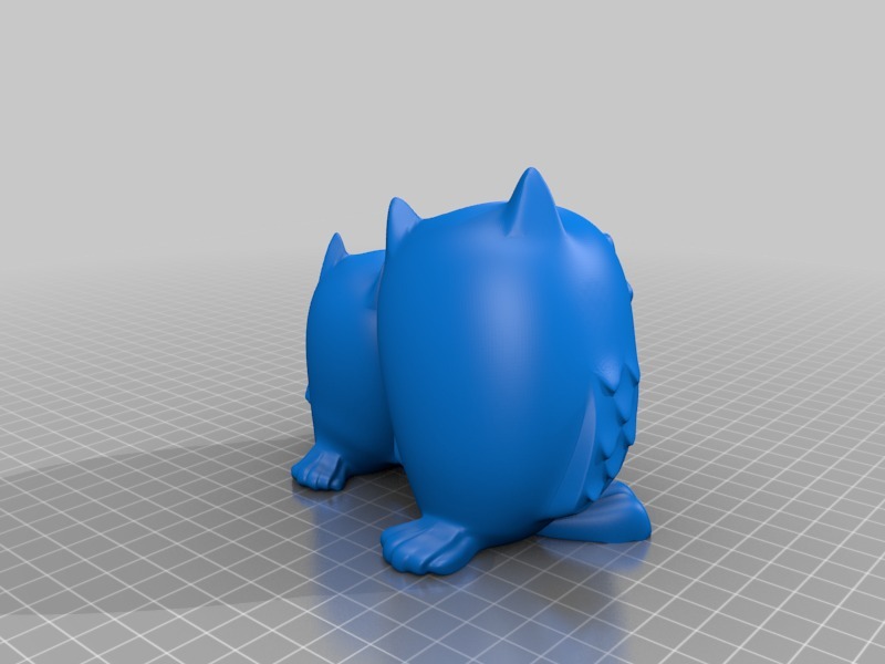 Cuddling Owls repaired by netfabb