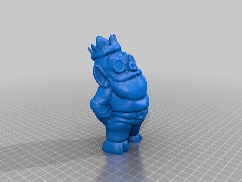 Gnome Pork King (Terrible Gnome pun #1)
