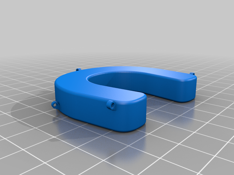 Boat horseshoe lifebuoy 1:10 scale