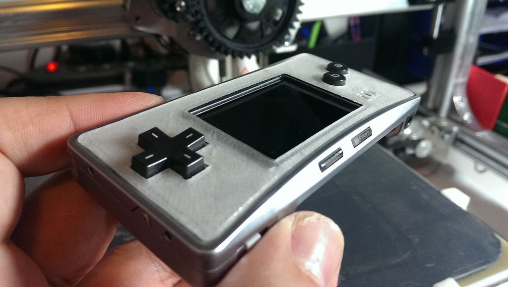 Faceplate for Gameboy Micro
