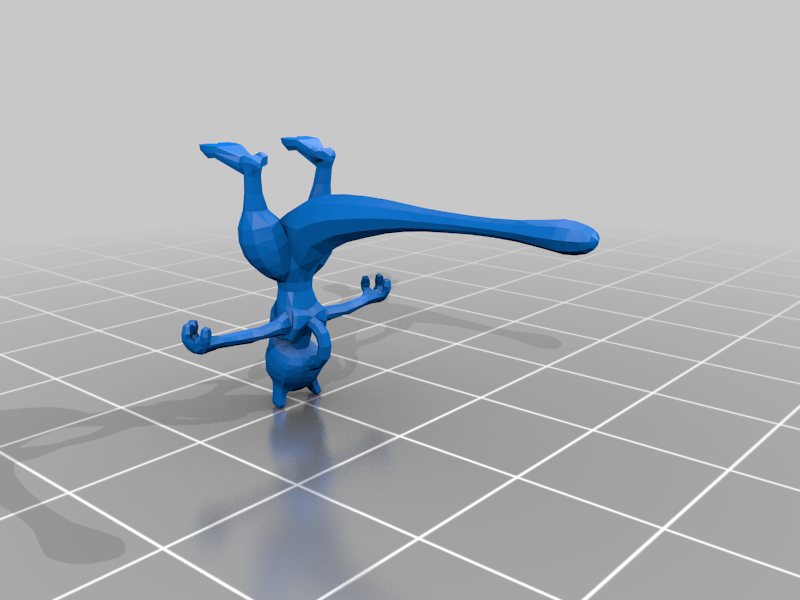 Mewtwo Pokemon Model