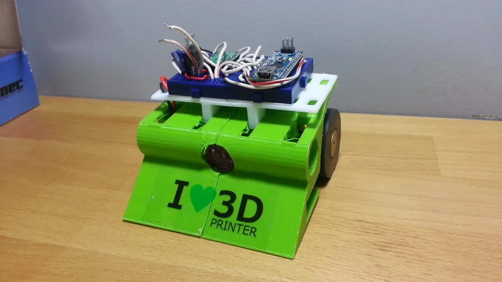 3D Printed Mini Sumo
