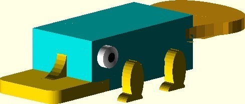 Perry the Platypus the Inaction Figure