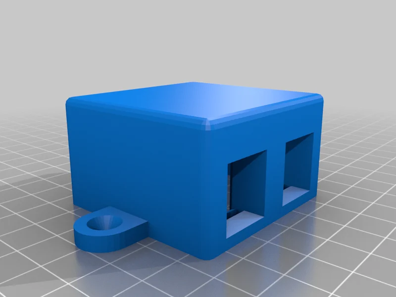Dual RJ45 keystone wall mount
