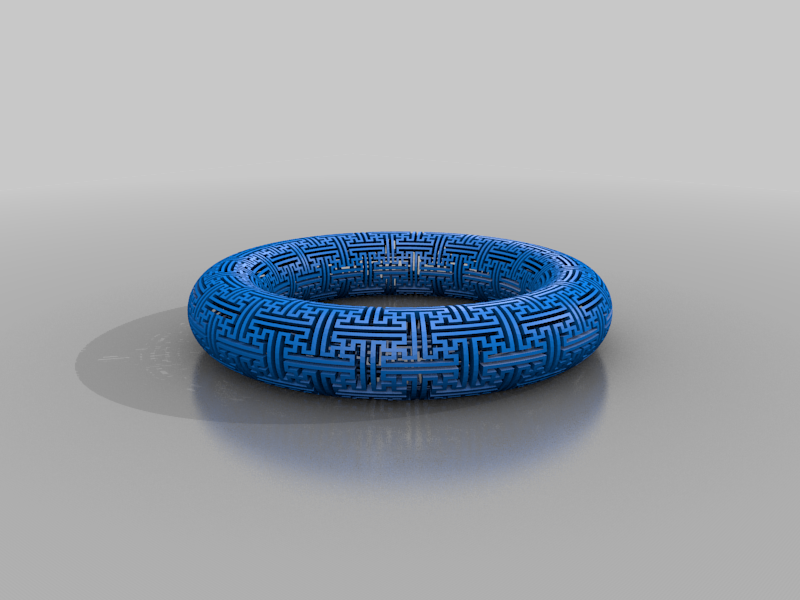 ring with asian pattern