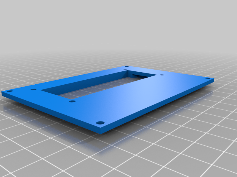 1602 LCD & half breadboard project enclosure
