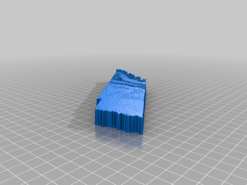 Tennessee Height Map