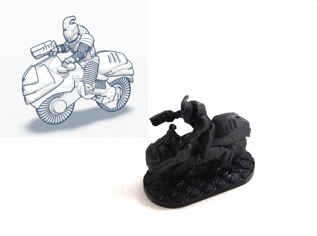 House Etryn Dawnrider, 28mm Miniature