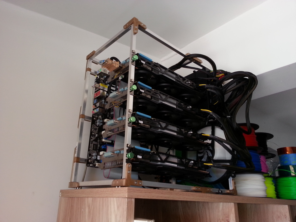 Aluminium Open Frame for Scrypt Mining RIG