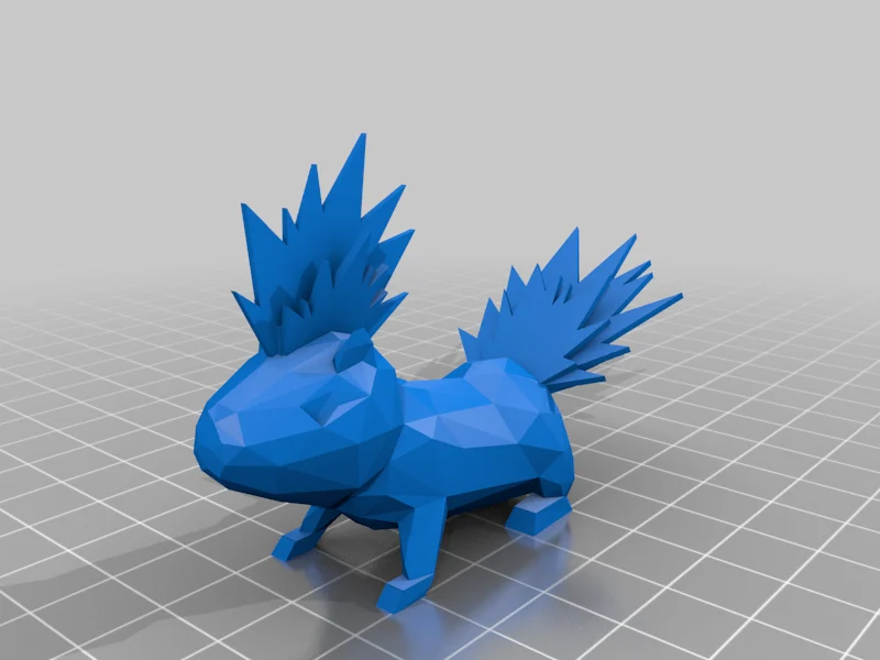 Low-Poly Pokemon Quilava