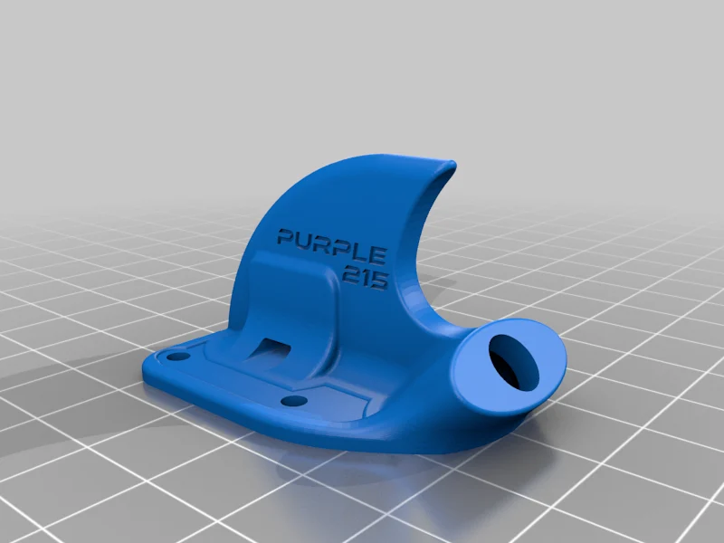 Purple215 Shark Fin and Antenna Extension Mount