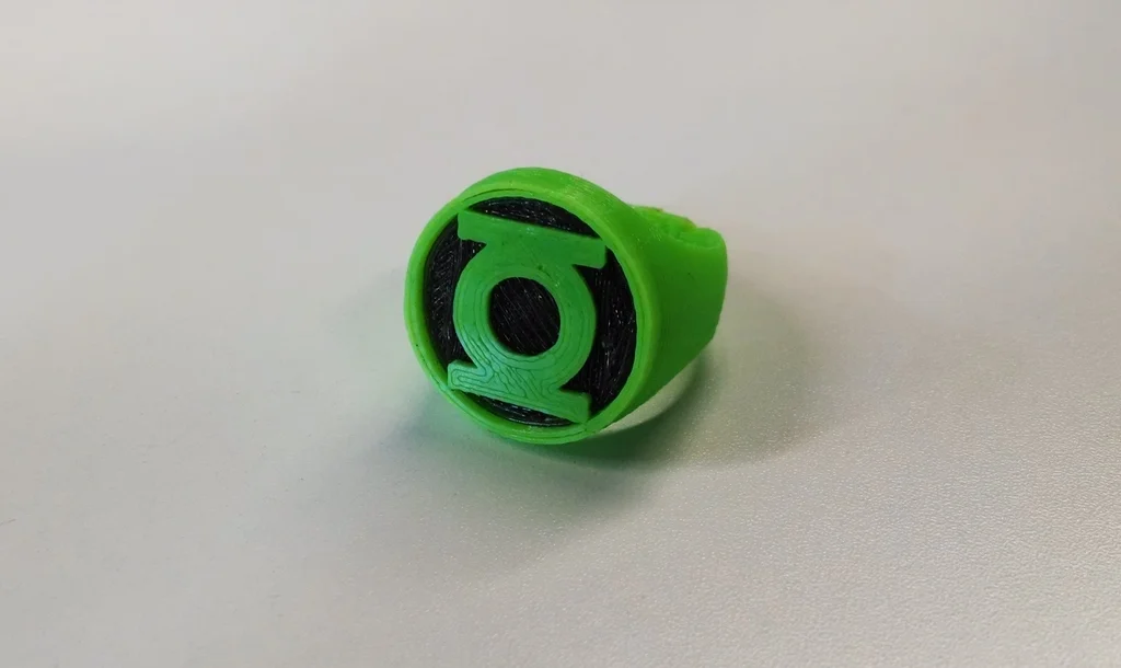 Green Lantern Ring for Dual Extrusion