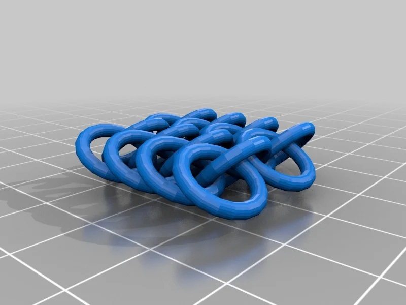 Customizable Sheet of European 4 in 1 Chainmaille