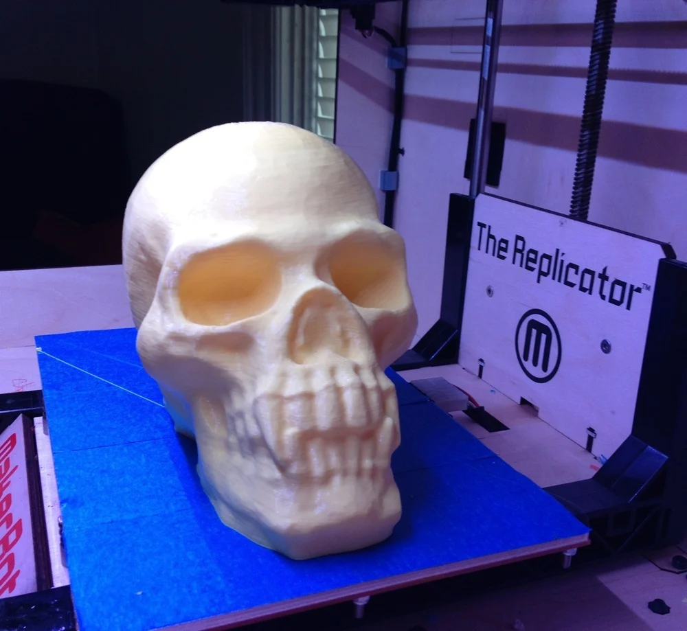 Skull with Pointed Teeth