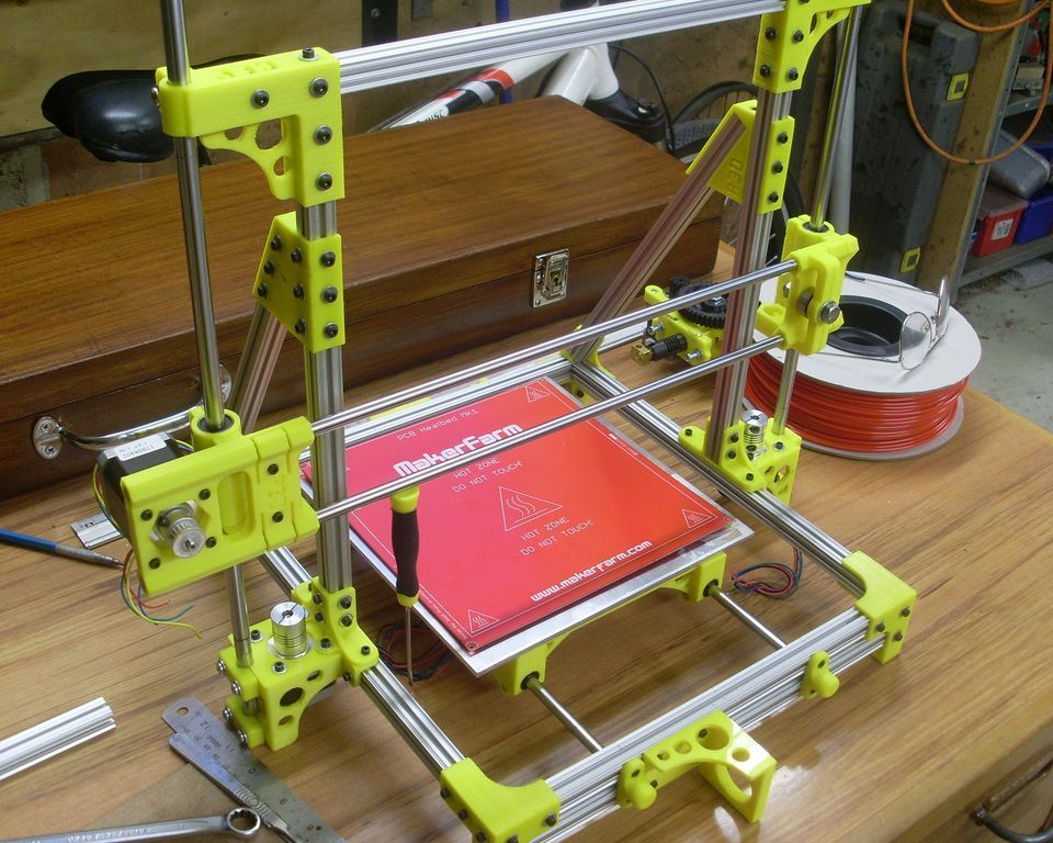 OB1.4 open beam 3D printer