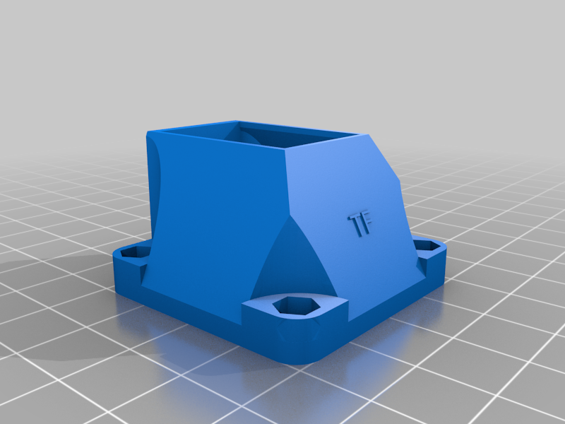 Soporte ventilador JHead. JHead fan holder. Prusa