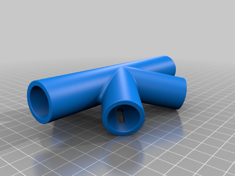 Garden tent connector