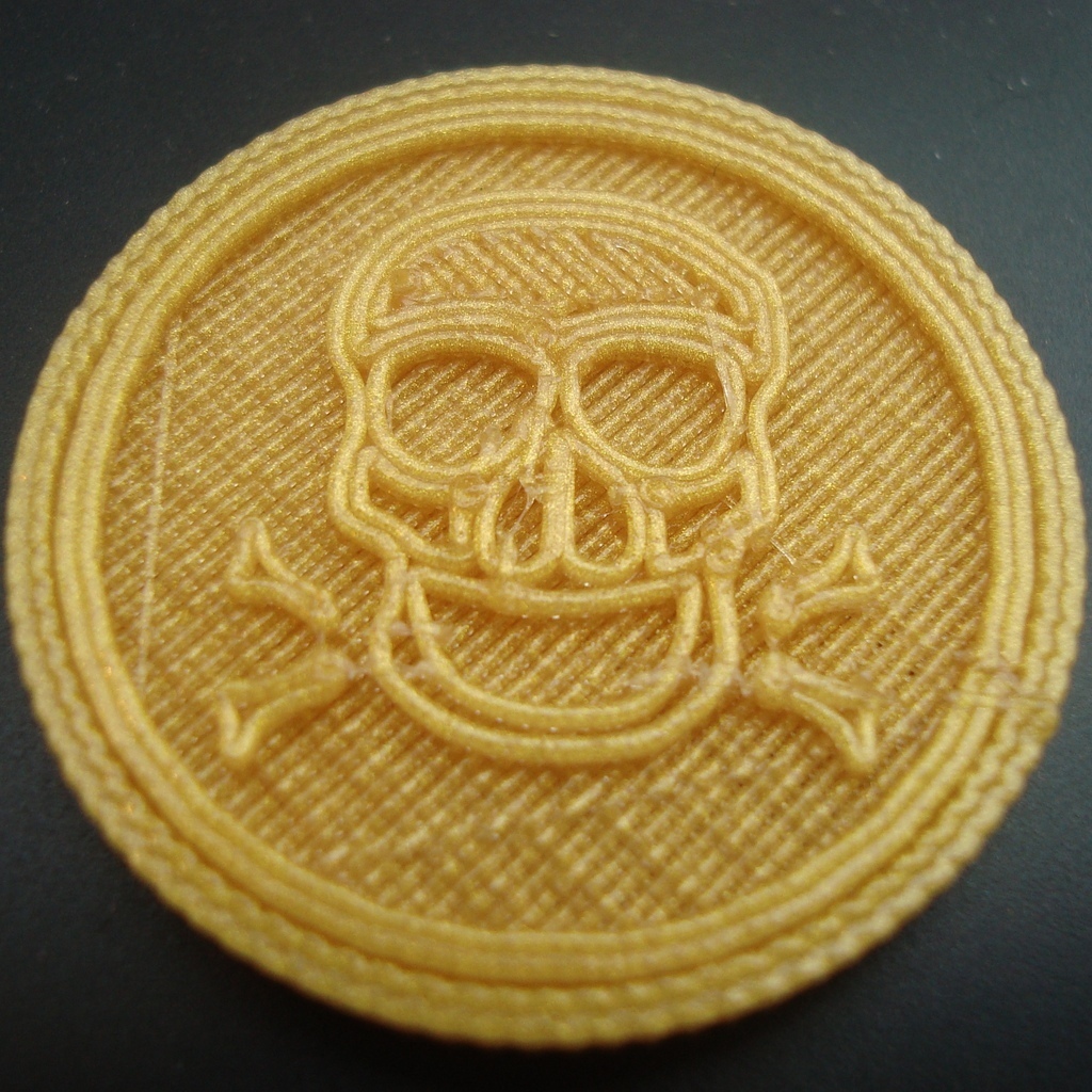 Skull and Crossbones Coin