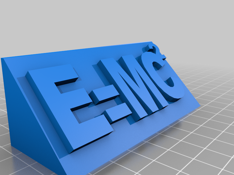 E=MC^2 Paper Weight