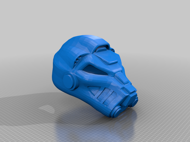 Wearable WH40K Terminator Helmet