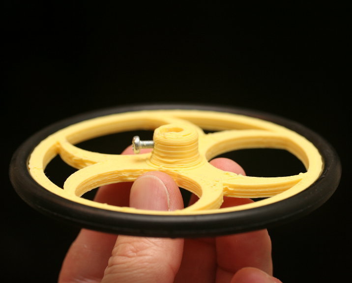 Parametric Robot Wheel (Biohazard)