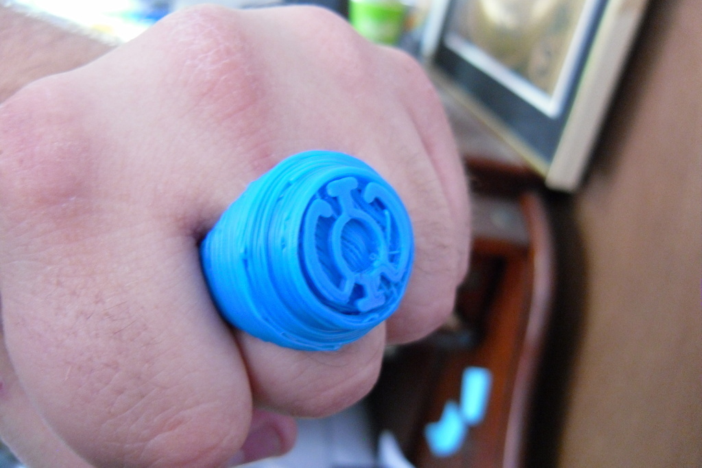 Blue Lantern Ring