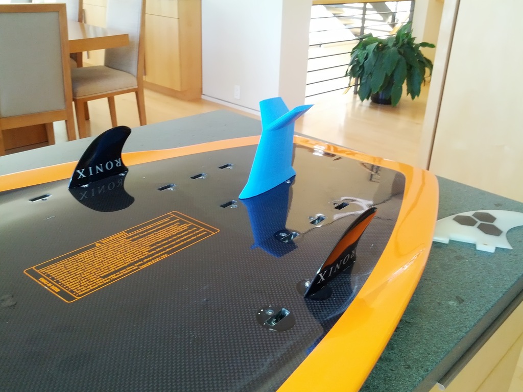 Surfboard Fin (with winglets)