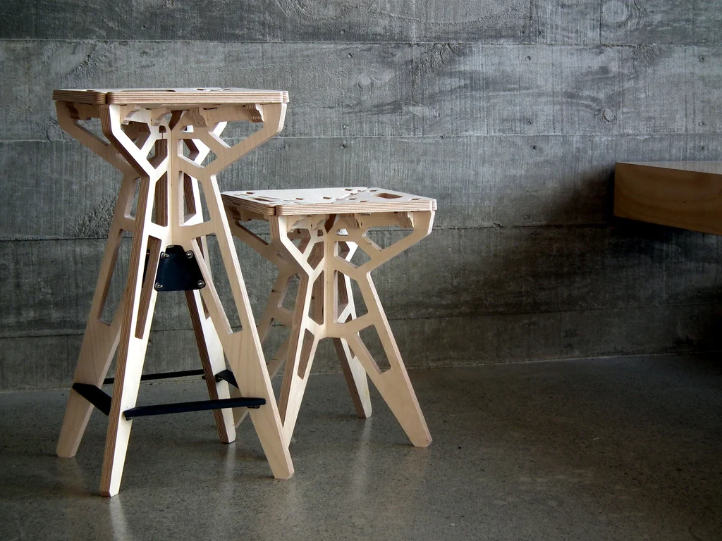 Space Frame Stools BWarDesign.