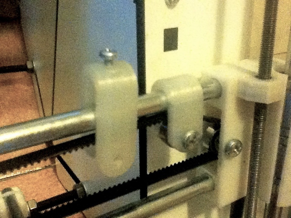 Prusa i3 Rod-Mounted X Tensioner