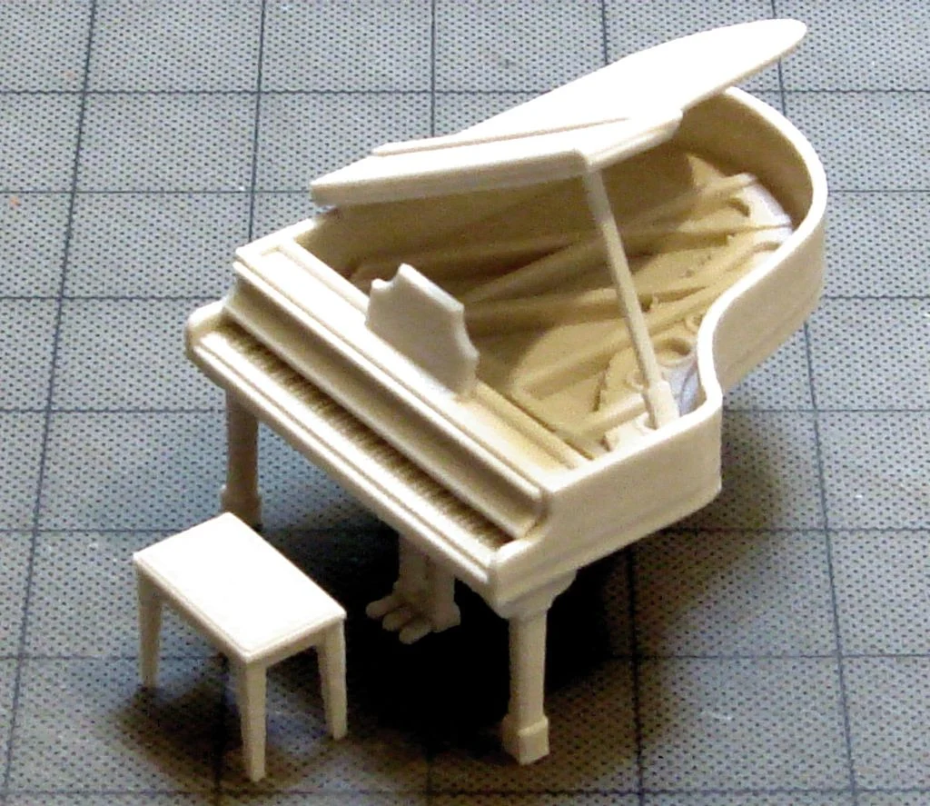 Grand Piano and Stool