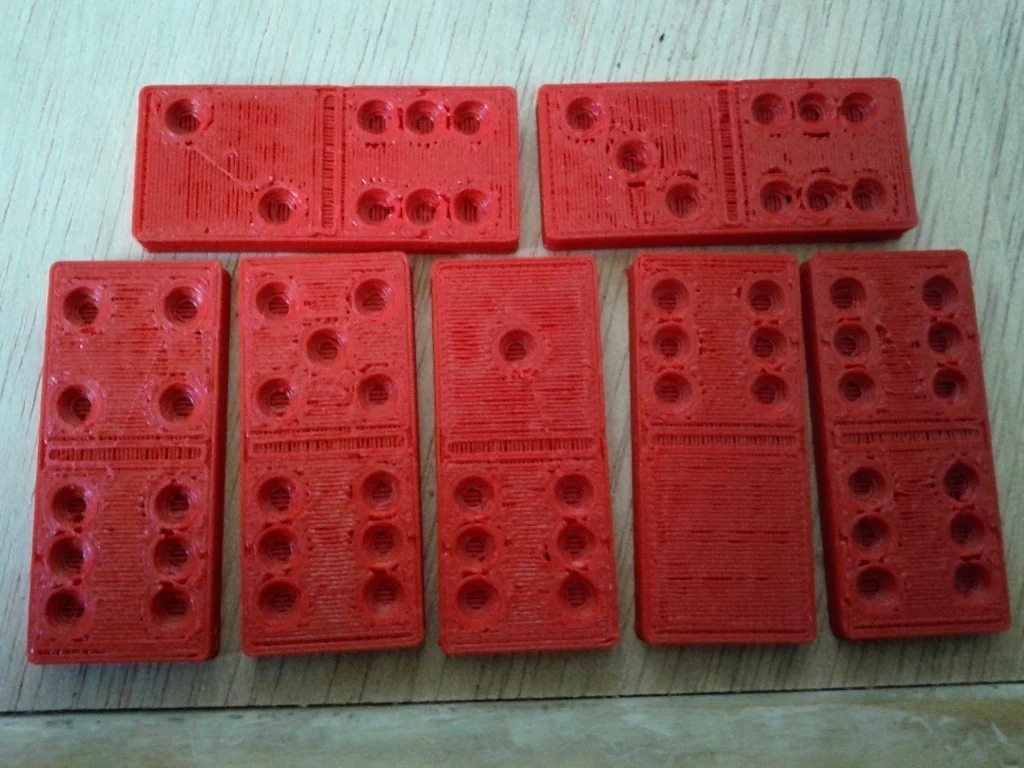 Set of Dominoes for printing