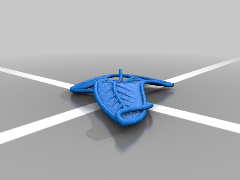Leaves of Lorien Pin v2