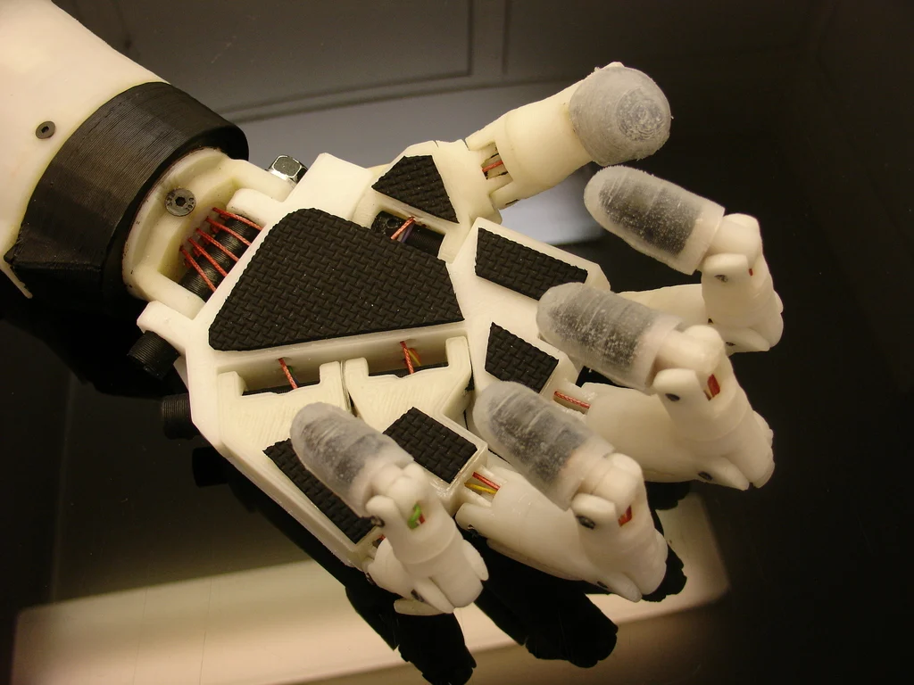 InMoov silicon finger tip mold