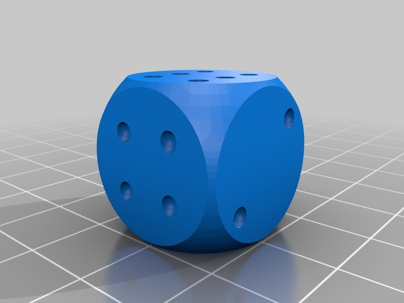 A loaded dice