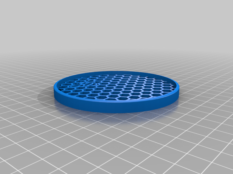 Honey Bee Honeycomb Coaster
