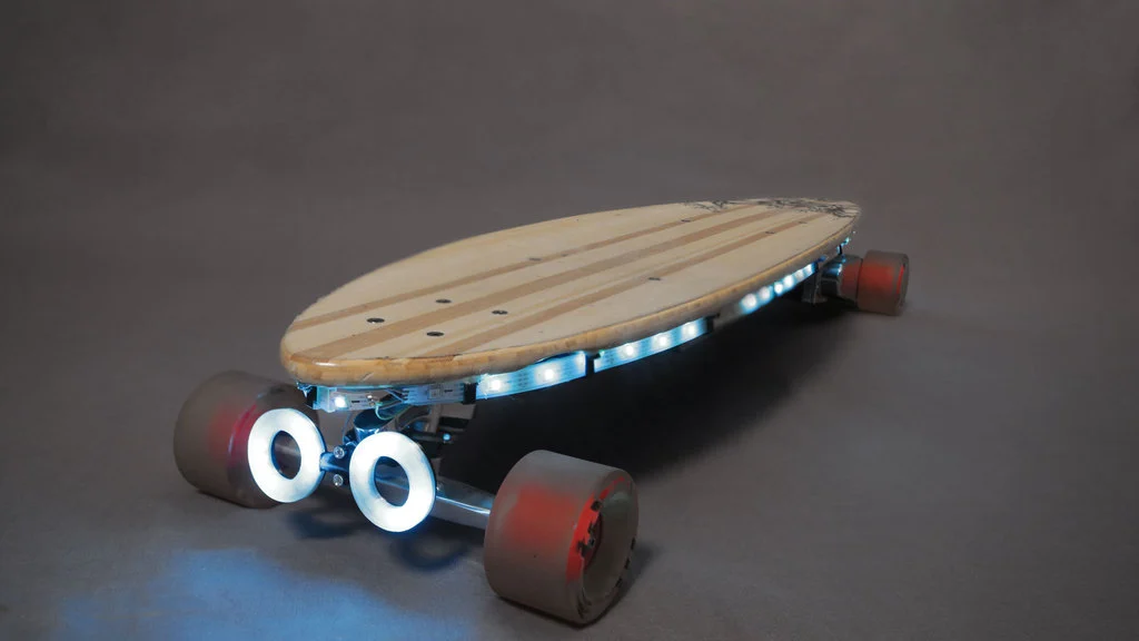 Trinket NeoPixel LED Longboard